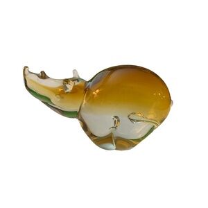 Glorious, Heavy, Lovely, Fun House Rhinoceros Paperweight/ Sculpture